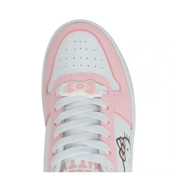 Hello Kitty Sneakers Size 8- Pink, Blue, and White. NWT - Picture 3 of 7